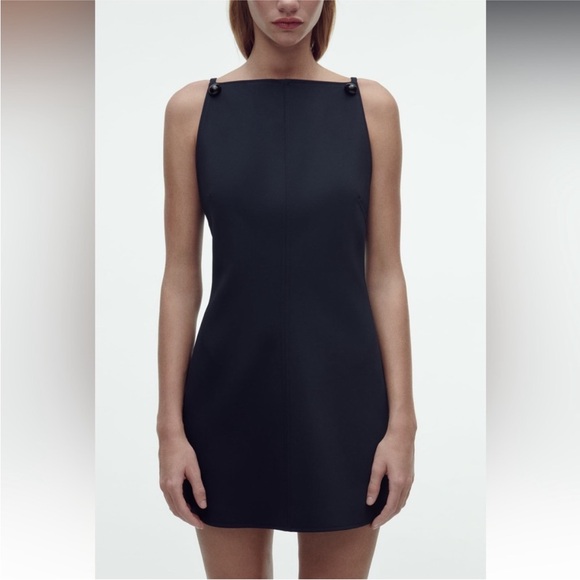 Zara Black Mini Dress - Picture 1 of 14